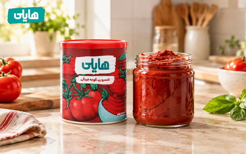 رب گوجه فرنگی خانگی بهتر است یا صنعتی؟ بررسی کامل تفاوت‌ها, هایلی