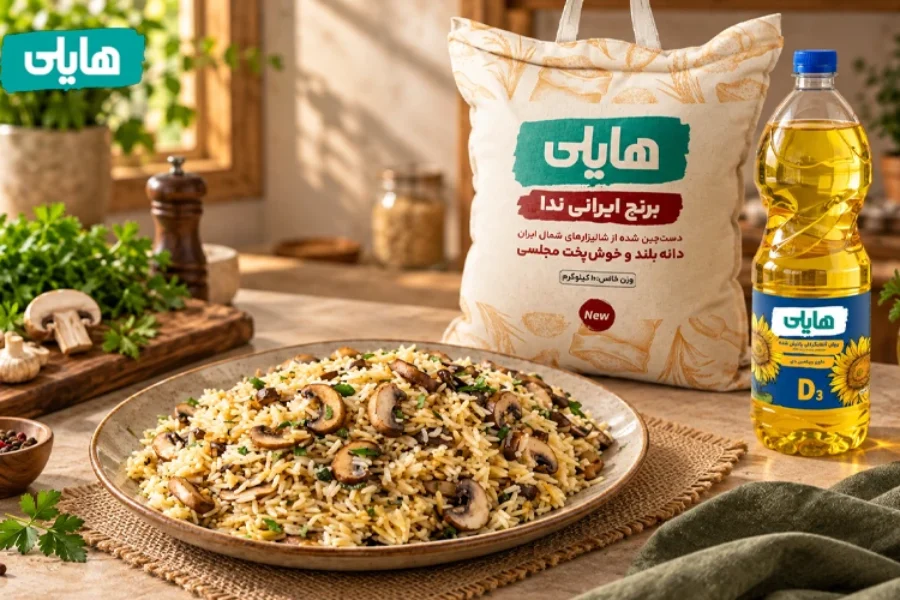 طرز تهیه قارچ پلو خوشمزه و مجلسی